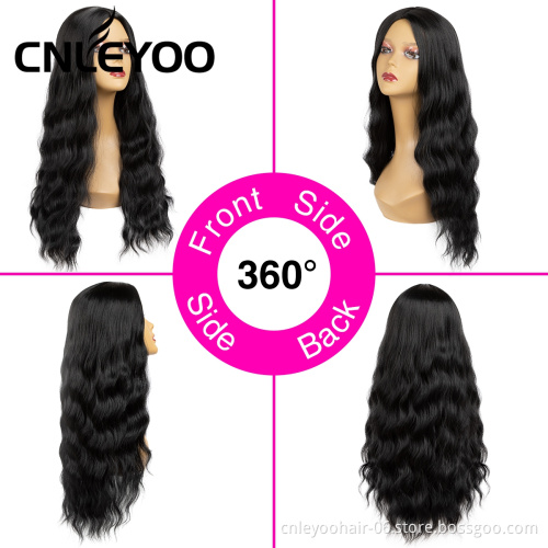 Factory 22 inch New Curly Wig For Beauty 260g Synthetic Long Water Wave Wig for Girl Easy Wig